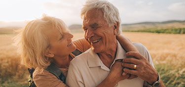 photo of elderly couple - links to trust estate management page